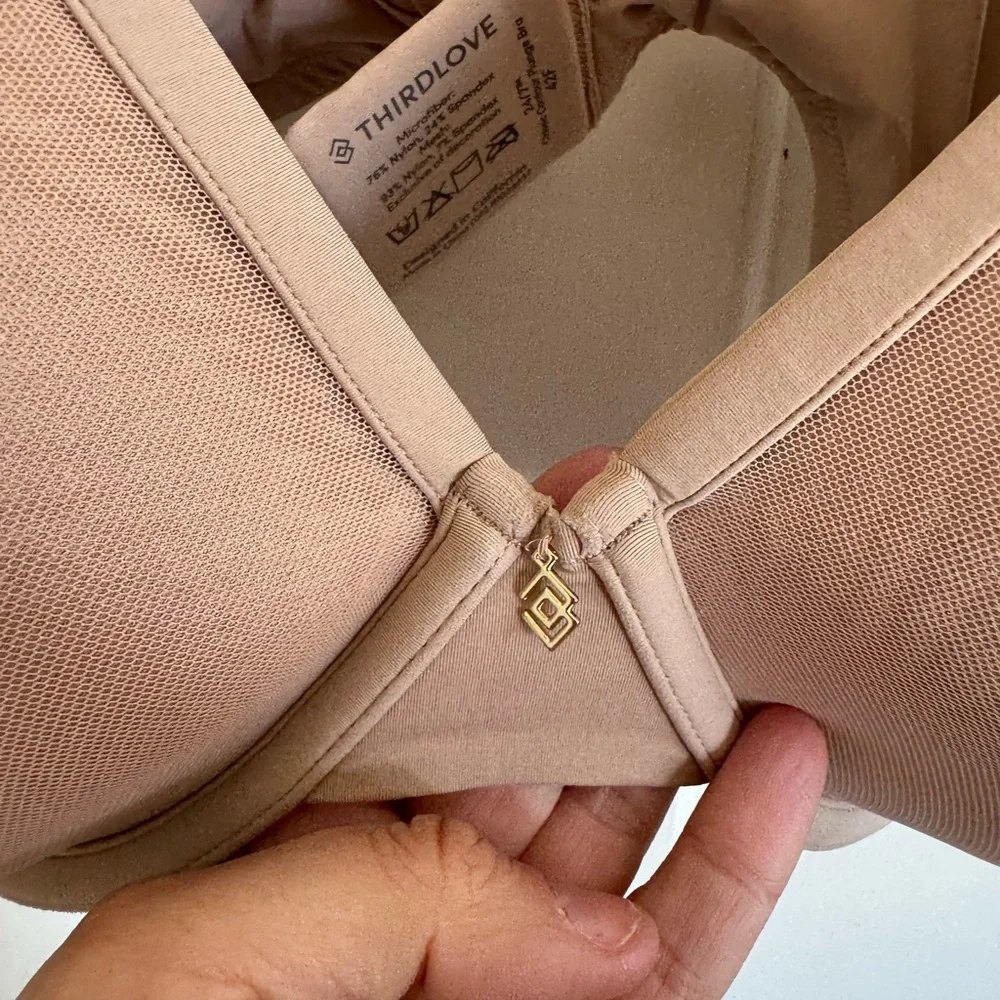Thirdlove‎ Classic Contour Plunge bra size 42F